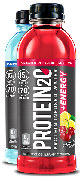 Protein2o Whey Protein Infused Water Plus Electrolytes, Strawberry Banana,  16.9 fl Oz (Pack of 12)